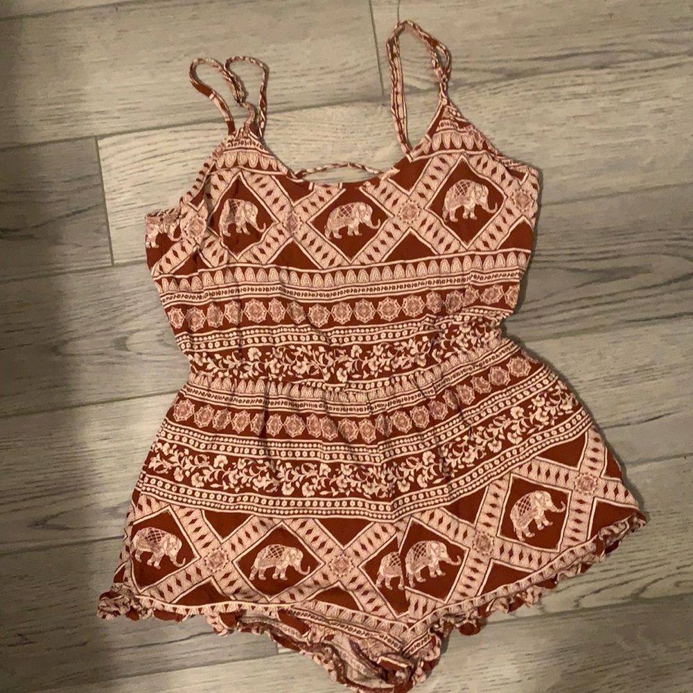 Forever 21 Elephant romper